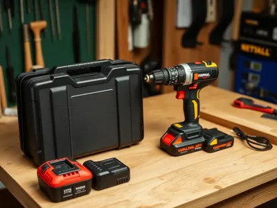 Cordless drill set with 2 batteries for sale in Antigua & Barbuda